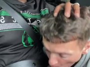 Big Dick Blowjob On Highway With HUGE CUMSHOTS