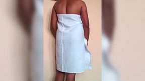 Ammu Remove the White Towel and Showung Huge Boobs and Pussy