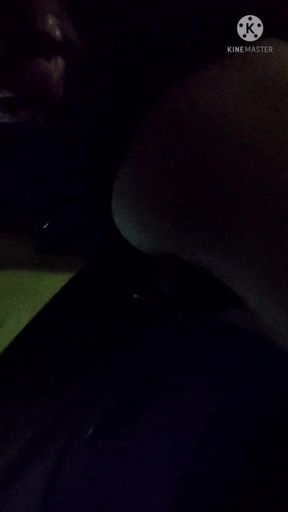 Sissy Crossdresser Walking Outdoors with a Huge Dildo Inside Her Ass. She Could Barely Walk...