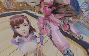 Dva - Handjob at the park (A XXX Parody)