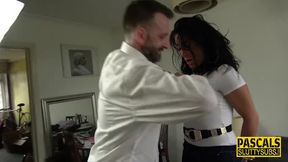 Bound and gagged sub slut