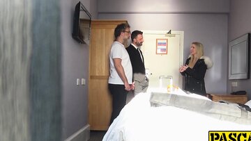 Glorious sub Georgie Lyall dominated with massive penis