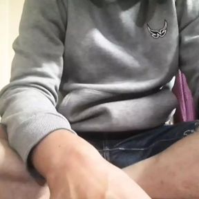 Asian boy masturbating