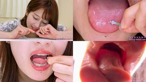 Maina Yuuri - Giantess ASMR - Giant cute girl makes dwarf ejaculate repeatedly in her mouth and swallow him whole gia-174 - MOV