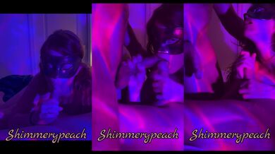 Double BJ for greedy wife (cum as lube)