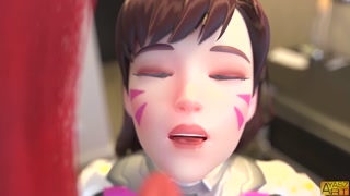 Deep Kissing - Undyne &amp; D.va - Ayasz