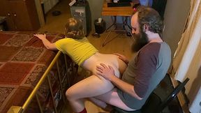 Amateur couple spend Friday nights fucking