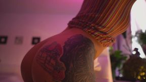 fucking my tight little pussy with a dildo as close to the camera as possible! masturbation with dildo toys