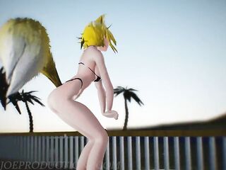 MMD R18+ Ran 8.0 Snapping Balcony Stage 1165