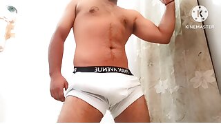 Gym trainer big monster cock in underwear Bbc big cock