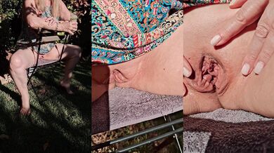 Hanging my drapes out in the garden whilst sipping a G+T on a late autumn afternoon.