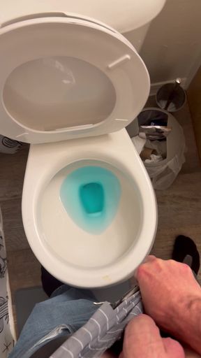 Watch me take a piss