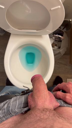 Watch me take a piss