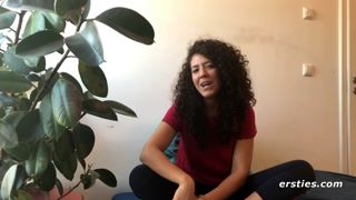 Ersties - Hot Italian Mary B Fingers Her Wet Pussy For the First Time On Camera