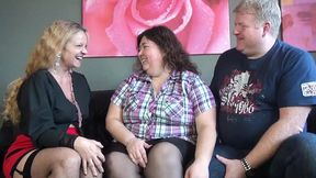 Fat couple just want to have sex in front of the camera