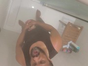 Shower play in wet clothes