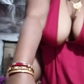 Desi Bangla Bhabhi Bigboobs Bouncing Puffy Nipples Massage Shaking For With Boyfriend