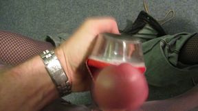 High Heel masturbation with cumshot