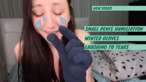 Small penis humiliation gloves fetish