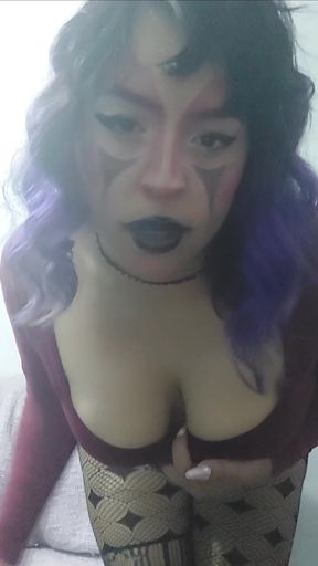 Clown makeup