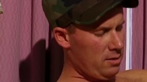 Ass Soldiers Scene 1 Trio of Horny Soldiers Fuck Each Other's Asses Together