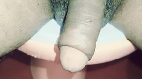 Desi handjob video at alone Home