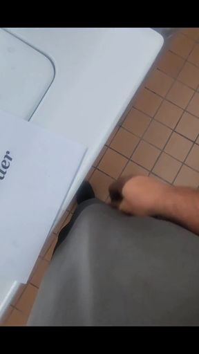 Unforgettable moment from "Having a little fun in the coin laundry."