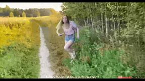 Alexa Mills Gets Wild Outdoor Fucking While Phoning Husband