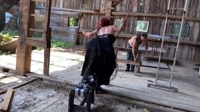 Verified Amateurs - Tied Up And Fucked By Machine In Barn
