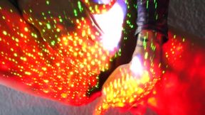 Face fuck from outer space! Trippy deepthroat squirting facial