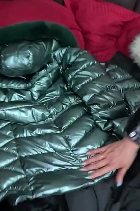 Several Shiny Down-jackets Used for Fucking and Masturbating 267