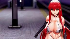 code geass c.c. hentai undress dancing lupin big boobs mmd 3d redhead