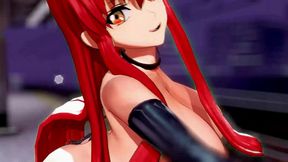 code geass c.c. hentai undress dancing lupin big boobs mmd 3d redhead
