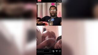 Thot Fist her Vagina Ig Live