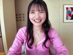 Japanese hotty solo masturbation