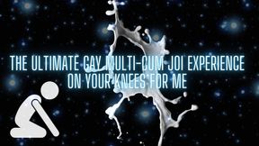 The Ultimate Gay Multi-cum JOI Experience - on Your Knees for Me (cumshot1)