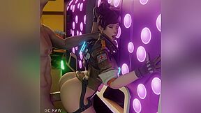 Tracer Fucked Sexy Near The Vending Machine