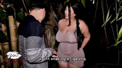 BBW Naughty looking for sex with a stranger in the woods at midnight - Savannah Watson