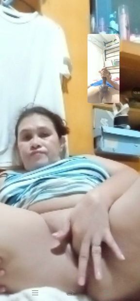Tonight We Do Live Making by Video Call.she Seduce Me so Much