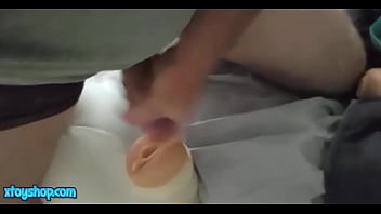 Fleshlight Fuck Cumming On Fake Pussy Hot Amateur