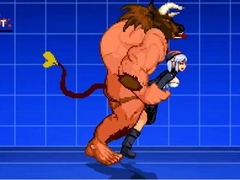 Minotaur vs Kuromaru (female)