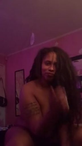 Female Rapper Rides BIG FAT DICK!