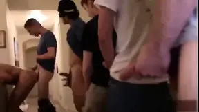 Bareback Fuck Party For New Face