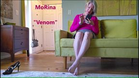 Venom - a MoRina foot fetish horror and desperation video (mobile vers)