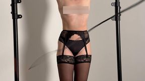 Handcuffed whipping session with Jazzyyluxx
