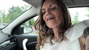 I screw a MILF in a parking lot &mdash;  she licks my load