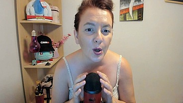 Inflating big inflatable penis in ASMR with Blue Yeti microphone