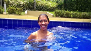 Catalina Days in the pool