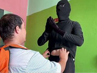 The Statue Hunk Gets the Attention of a Homosexual Gringo Who Takes Him Home and Makes Him His Personal Slut PART 1