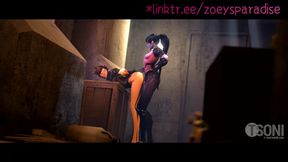 Widowmaker vs Tracer - Widow gives Tracer what she deserves